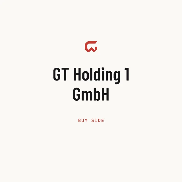 Buy side: GT Holding 1 GmbH