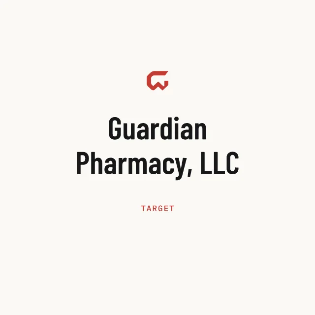 Target: Guardian Pharmacy, LLC
