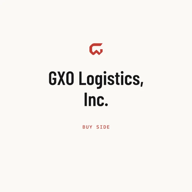 Buy side: GXO Logistics, Inc.