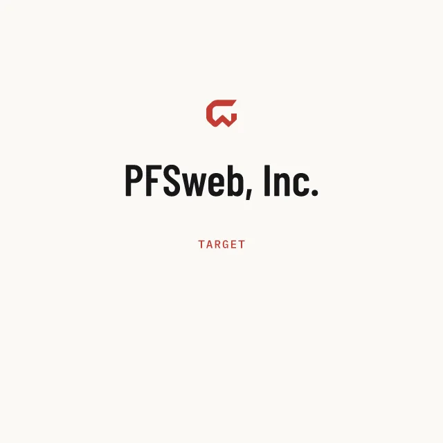 Target: PFSweb, Inc.