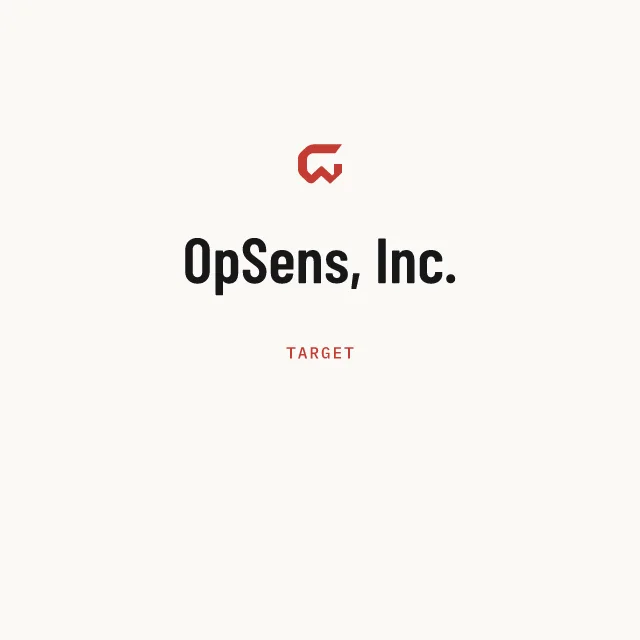 Target: OpSens, Inc.