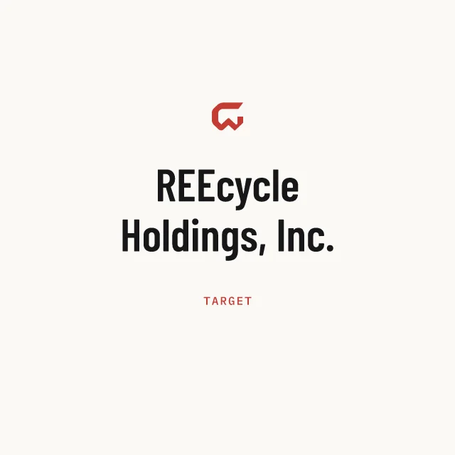 Target: REEcycle Holdings, Inc.