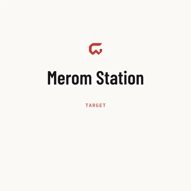 Target: Merom Station