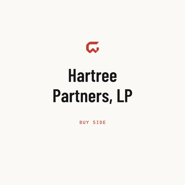 Buy side: Hartree Partners, LP