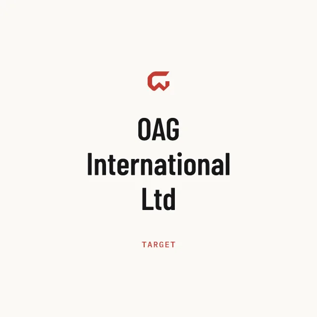 Target: OAG International Ltd