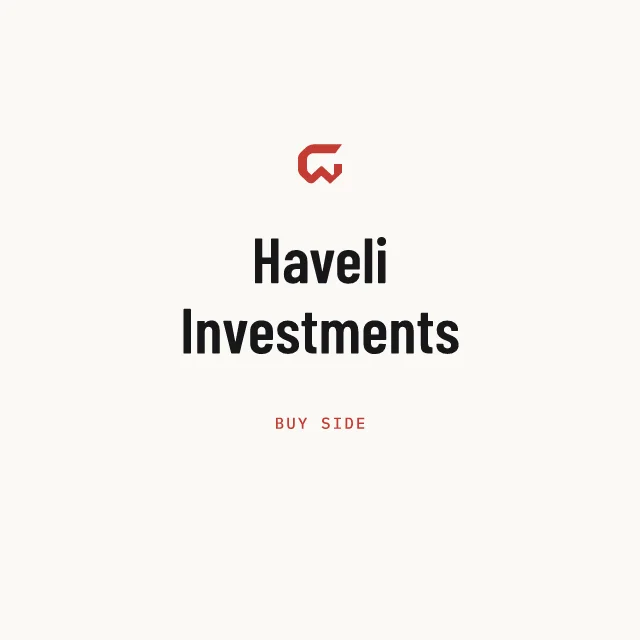 Buy side: Haveli Investments
