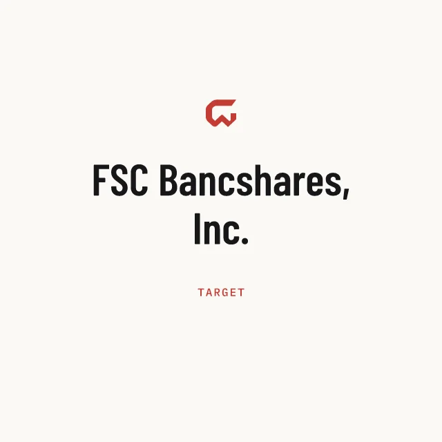 Target: FSC Bancshares, Inc.