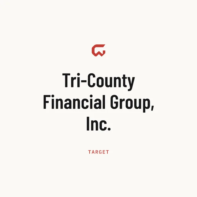 Target: Tri-County Financial Group, Inc.