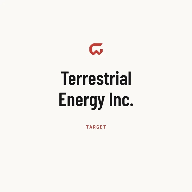 Target: Terrestrial Energy Inc.