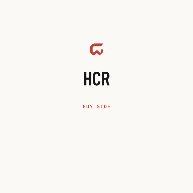 Buy side: HCR