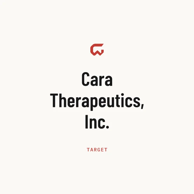 Target: Cara Therapeutics, Inc.