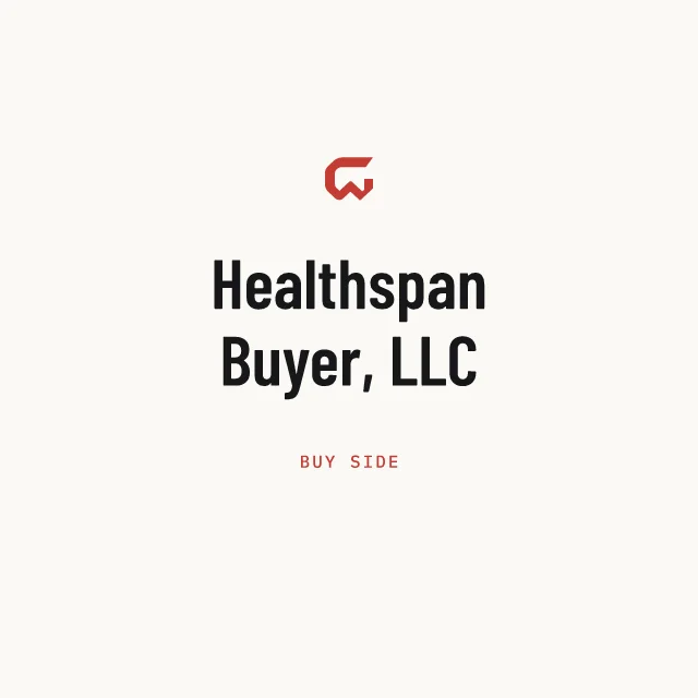 Buy side: Healthspan Buyer, LLC