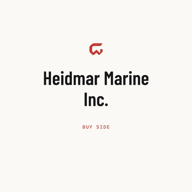 Buy side: Heidmar Marine Inc.