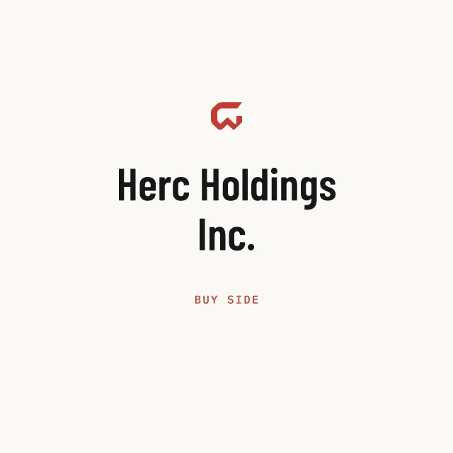 Buy side: Herc Holdings Inc.