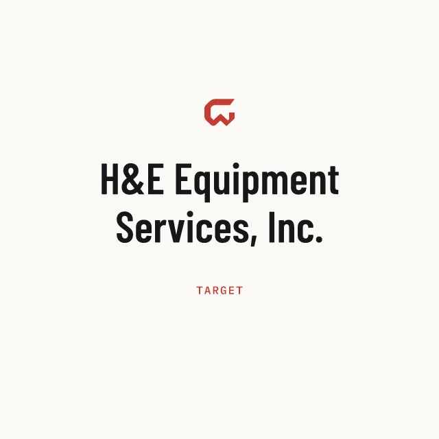 Target: H&E Equipment Services, Inc.