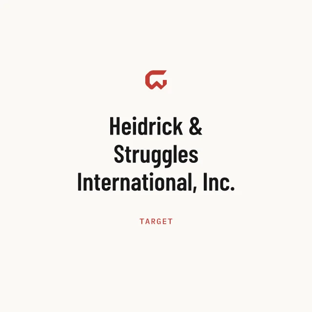 Target: Heidrick & Struggles International, Inc.