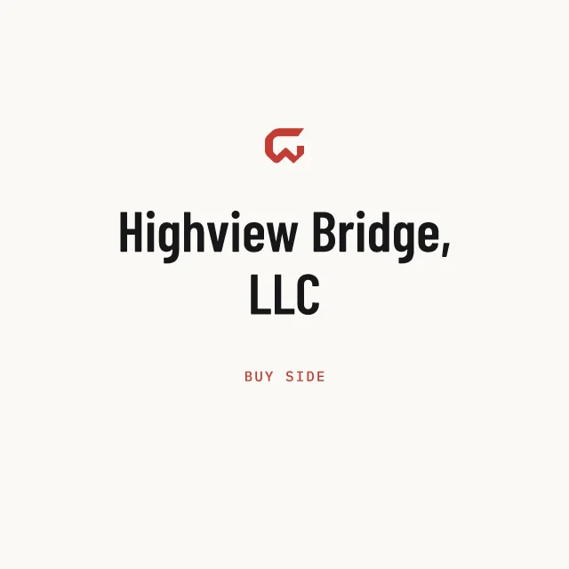 Buy side: Highview Bridge, LLC