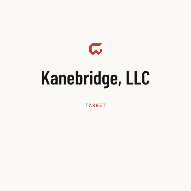 Target: Kanebridge, LLC