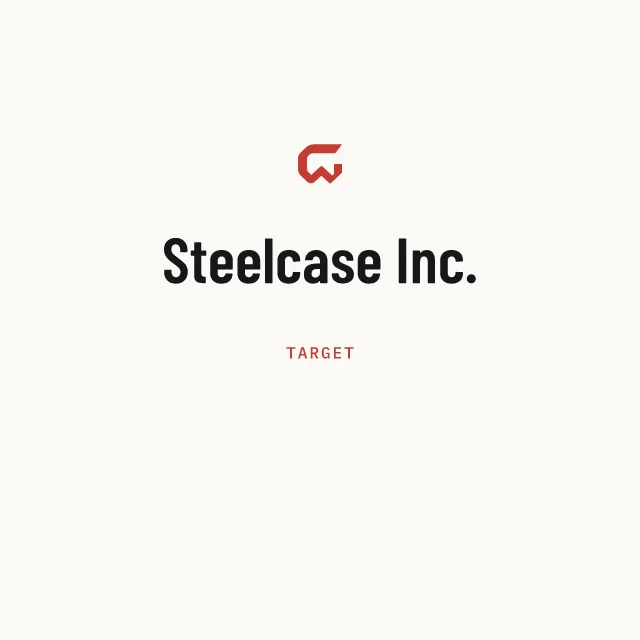Target: Steelcase Inc.