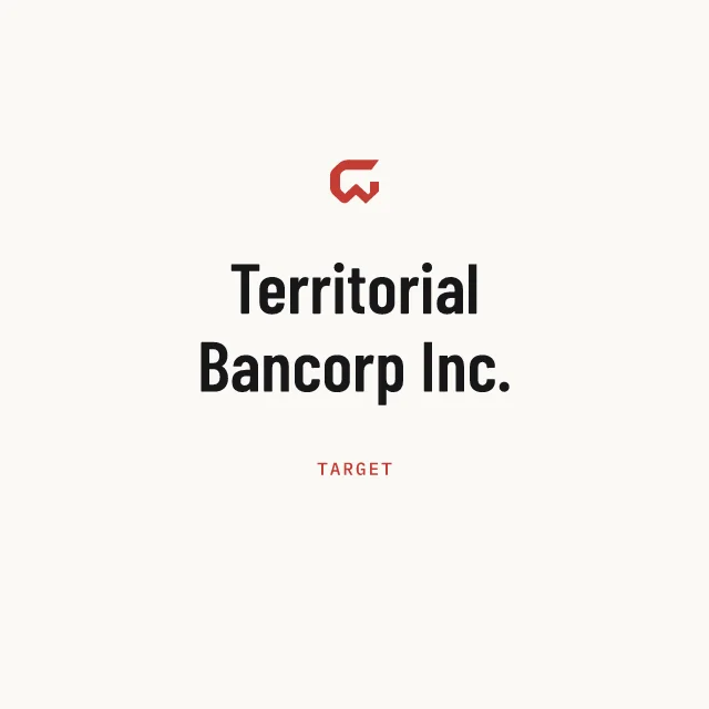 Target: Territorial Bancorp Inc.