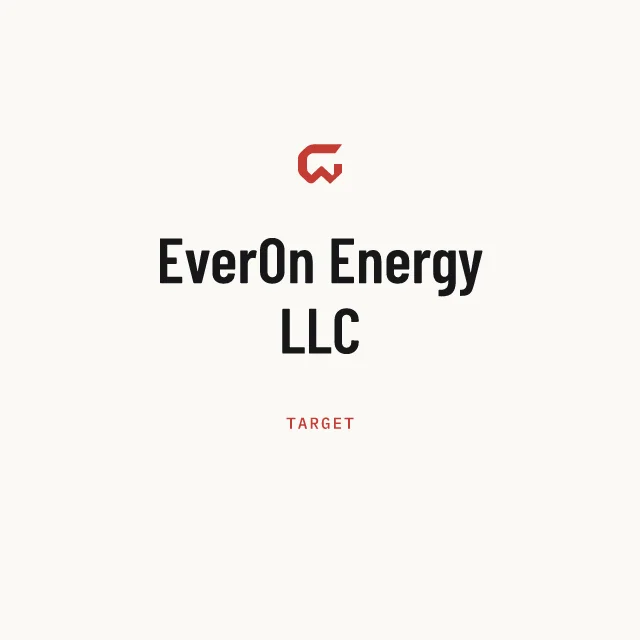 Target: EverOn Energy LLC
