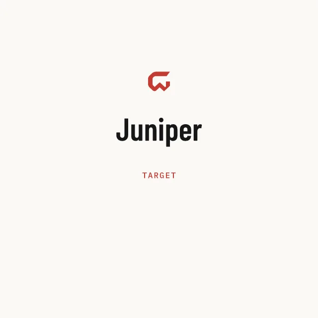 Target: Juniper