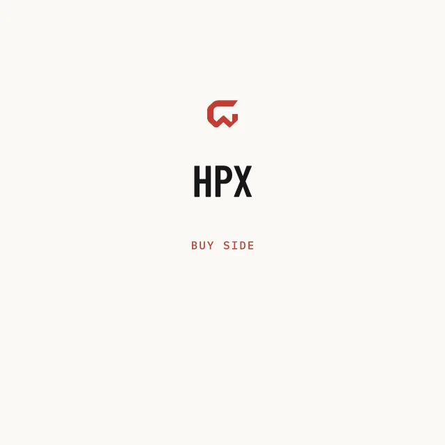 Buy side: HPX