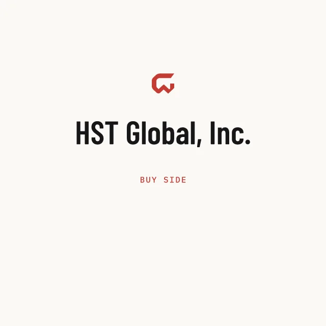 Buy side: HST Global, Inc.