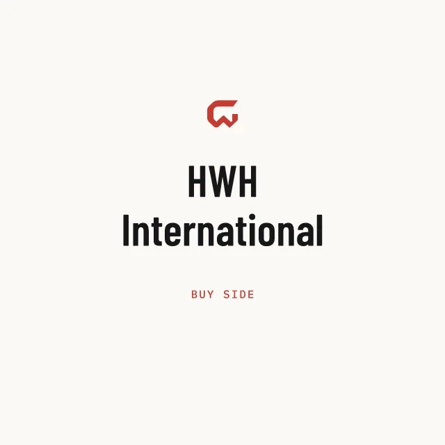 Buy side: HWH International