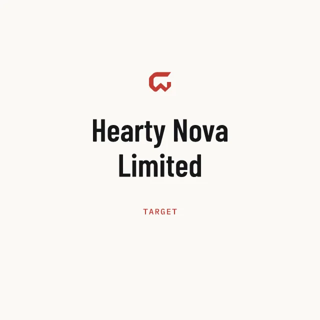 Target: Hearty Nova Limited