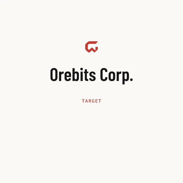 Target: Orebits Corp.