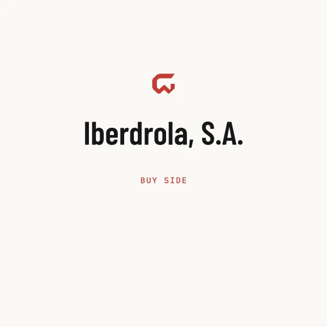 Buy side: Iberdrola, S.A.