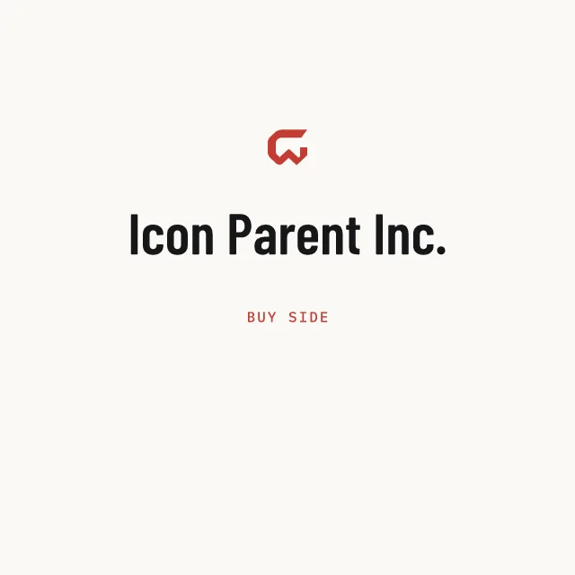 Buy side: Icon Parent Inc.