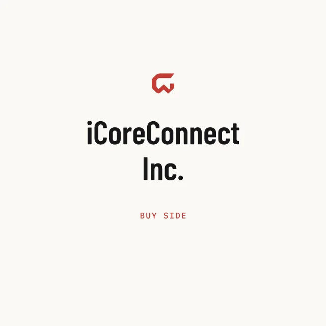 Buy side: iCoreConnect Inc.