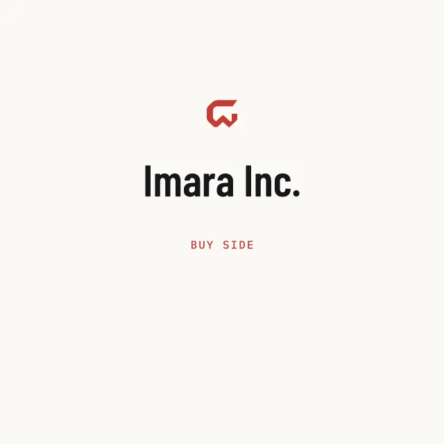 Buy side: Imara Inc.