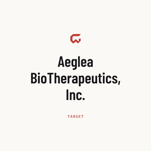 Target: Aeglea BioTherapeutics, Inc.