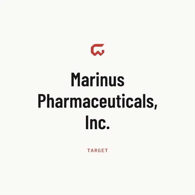 Target: Marinus Pharmaceuticals, Inc.