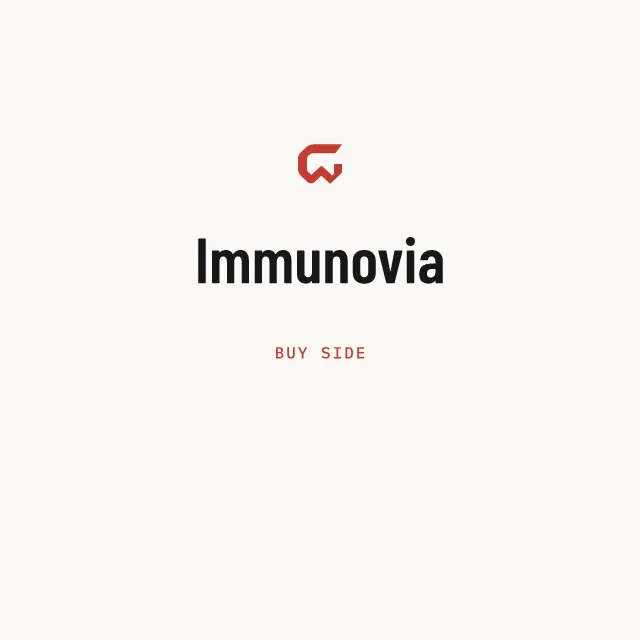 Buy side: Immunovia