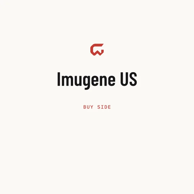 Buy side: Imugene US