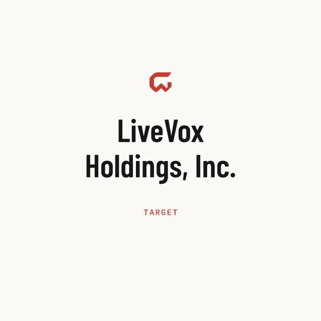 Target: LiveVox Holdings, Inc.