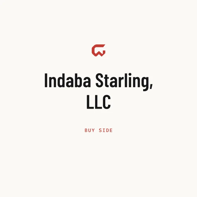 Buy side: Indaba Starling, LLC