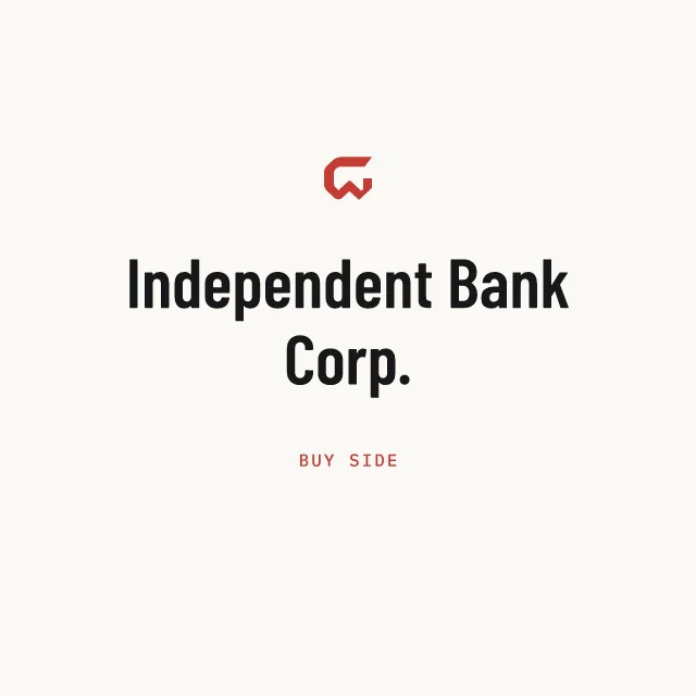 Buy side: Independent Bank Corp.