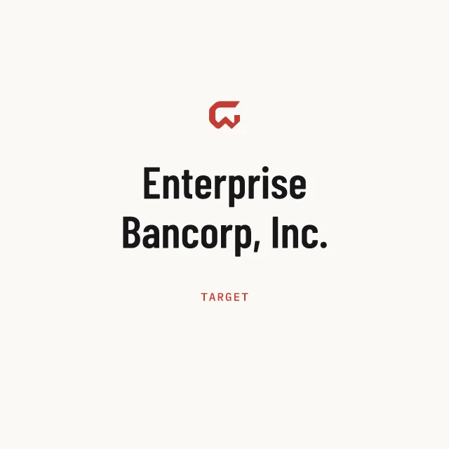 Target: Enterprise Bancorp, Inc.