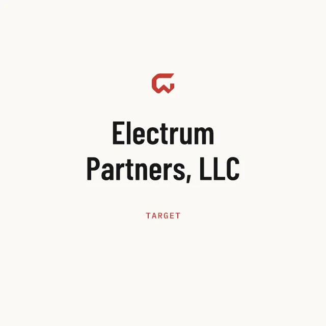 Target: Electrum Partners, LLC