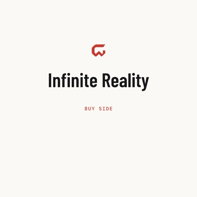 Buy side: Infinite Reality