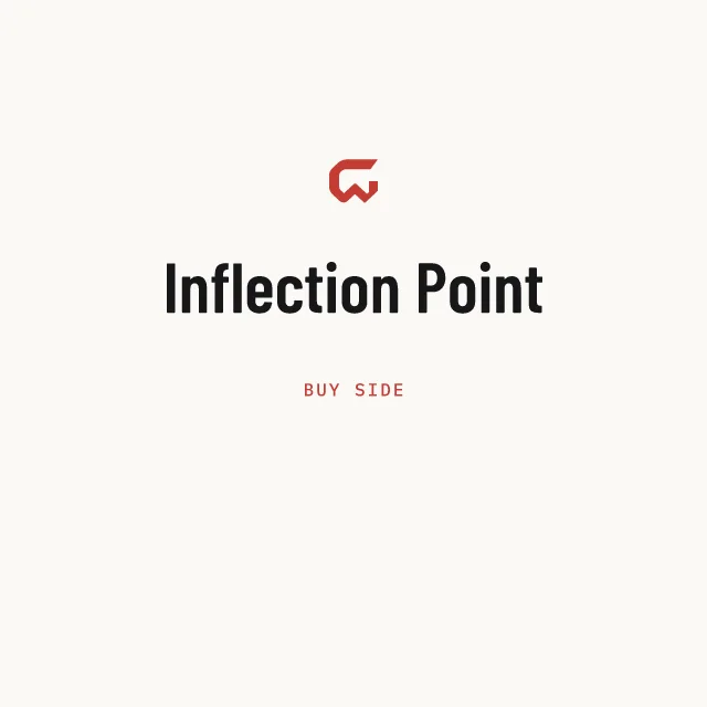 Buy side: Inflection Point