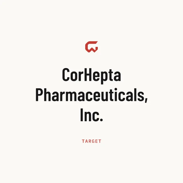 Target: CorHepta Pharmaceuticals, Inc.