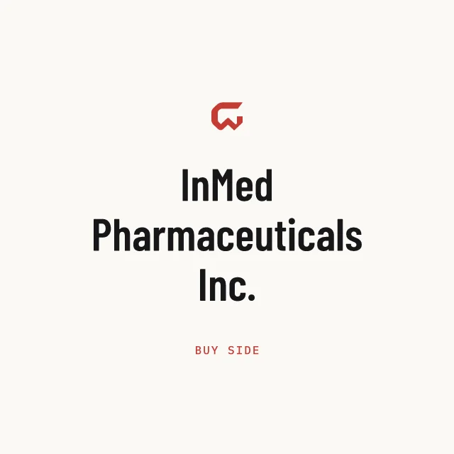Buy side: InMed Pharmaceuticals Inc.