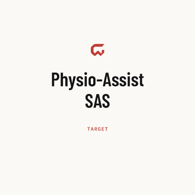 Target: Physio-Assist SAS