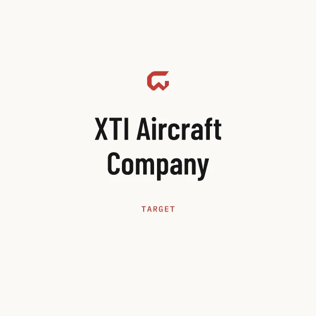 Target: XTI Aircraft Company